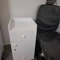 صندلی اصلاح کار سالنی همراه با صندلی استاد،ترولی|آرایشگاه و سالن‌های زیبایی|کرج, باغستان|دیوار