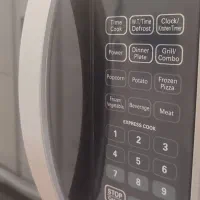 مایکروویو توکار 42 لیتری مشکی‌نقره‌ای اسنوا