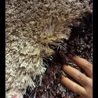 قالیچه کرم قهوه ای