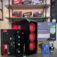 کیس کامپیوتر گیمینگ نسل12 با RX 590 xfx 8gb 3fan|رایانه رومیزی|مشهد, راهنمایی|دیوار