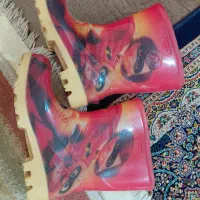 چکمه دخترانه مخمل  بلند و عروسکی|کیف، کفش، کمربند|بم, |دیوار