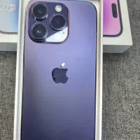 ایفون ۱۴ پرو ۱۴pro بنفش بسیار تمیز شرایطی