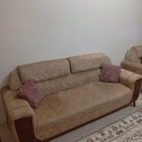 مبل راحتی ۷نفره تمیز|مبلمان خانگی و میز عسلی|رباط‌کریم, رباط‌کریم|دیوار