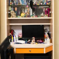 فروش میز کامپیوتر و تحریر (کتابخانه‌دار)