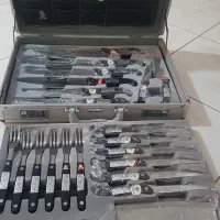 سرویس چاقوی دست ساز افنباخ آلمان|ظروف سرو و پذیرایی|کرج, حسن آباد|دیوار