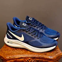 کتونی نایک گاید تن سرمه ای سفید طبیD