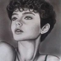 سفارش چهره سیاه قلم