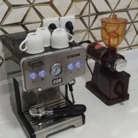 قهوه ساز نیمه صنعتی و آسیاب