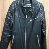 کت چرم صنعتی به قیمت تیشرت