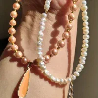 گردنبند ارامش انرژی گوهرهای طبیعی ساخت و میکس|بدلیجات|تهران, بازار|دیوار