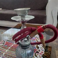 قلیون تزئینی و گلدان