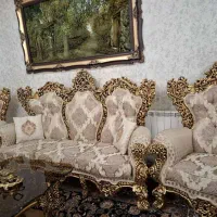 فروش مبلمان استیل 9 نفره|مبلمان خانگی و میز عسلی|تهران, شهرک دریا|دیوار