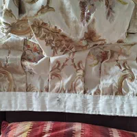 کنار پرده گلدوزی مخمل درجه «۱»|پرده، رانر، رومیزی|کرج, اسدآباد|دیوار