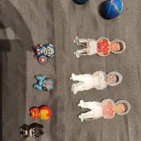 توپ شیطونک  آدمک فوتبالیست. سر مدادی