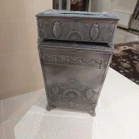 جا دستمالی با سطل آشغال