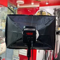 سافت باکس ویدئولایت حرفه ای300 وات با پایه و باکس|دوربین عکاسی و فیلمبرداری|تهران, بازار|دیوار