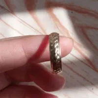 حلقه طلا در حد نو