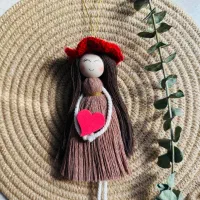 عروسک های رودری مکرومه|صنایع دستی و سایر لوازم تزئینی|قرچک, زیبا شهر|دیوار