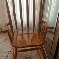 صندلی مادربزرگ چوبی