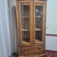 بوفه چوبی دست ساز|بوفه، ویترین، کنسول|بناب, |دیوار