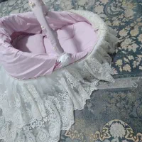 سبد نوزاد دخترانه شیک