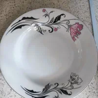 17 عدد بشقاب 17 عدد پیش دستی 2 عدد دیس|ظروف سرو و پذیرایی|لاهیجان, رجایی|دیوار