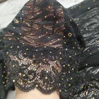 دامن و روسری گیپور نگین دار|لباس|سنندج, |دیوار