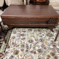میز جلو مبلی و دو عسلی