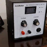 منبع تغذیه 0 تا 30 ولت 5 آمپر تعمیرکار موبایل