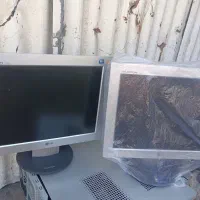 دو عدد مانیتور ال جی فلت رون