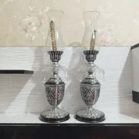 آینه و شمعدان کاملا سالمه|آینه|اسلام‌شهر, شهرک قائمیه|دیوار