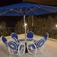 مبل باغی ویلایی مدل مدرن.تاب کارینا.میز آتشدان رز|صندلی و نیمکت|تهران, ویلاشهر|دیوار