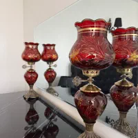 فروش یک جفت شمعدان/چراغ دکوری آنتیک