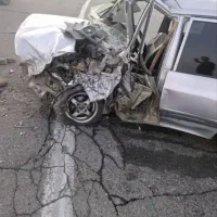 پراید مدل 86تصادفی