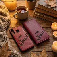 قاب گوشی و کیف چرم