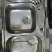 سینک ظرف شویی|آب‌چکان و نظم‌دهنده ظروف|قم, ولیعصر|دیوار