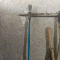 تیشه دسته بلند|ابزارآلات|کاکی, |دیوار