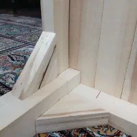 کرسی چوبی|مبلمان خانگی و میز عسلی|لنجان, |دیوار