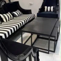 میز جلومبلی با دو عدد کنارمبلی مدرن