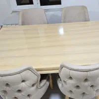 میز نهار خوری ۶ نفره کاملا سالم و نو