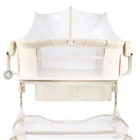 تخت برقی نوزاد برند hipp ترکیه رنگ کرم|تخت و صندلی بچه|لاهیجان, کوی خزر|دیوار