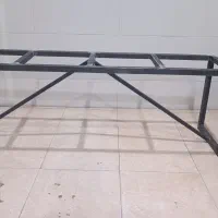 نیمکت فلزی-چوبی داخلی و بیرونی