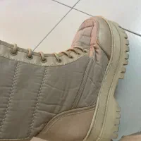 بوت کاپشنی کرم سایز ۳۸