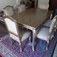 فروش یک عددمیزنهارخوری باشش صندلی