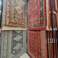 فرش چهار متری بلوچی سبز یمانی و لاکی ۷۰۰ شانه|فرش|مشهد, امیر المومنین|دیوار