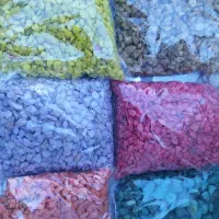 شن رنگی|گل و گیاه طبیعی|رباط‌کریم, رباط‌کریم|دیوار