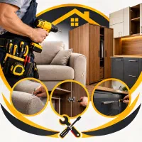 تعمیرات مبل و کمد و دیواری و کابینت