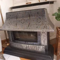 بخاری شومینه درحد نو