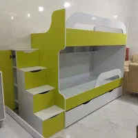 تخت دو طبقه (سه خواب)|تخت و سرویس خواب|بیرجند, |دیوار