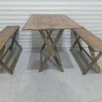 میزوصندلی ناهارخوری4نفره مدل تاشو